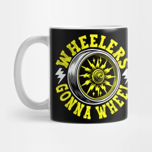 Funny Electric Unicycle Design For EUC Lovers Cute Monowheel Mug